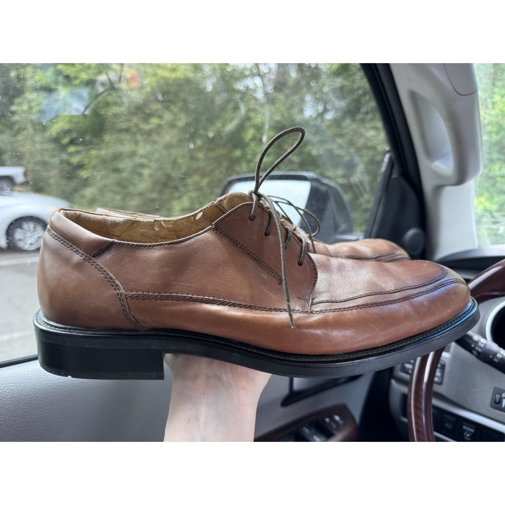 Dockers Brown Leather Dress Shoes Mens Size 13 Office Church. Peeling Inside